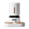 Дозатор корму Petlibro Granary 5l з подвійною миskou White (PL-AF006-33W)
