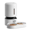 Дозатор корму Petlibro Granary 5l з подвійною миskou White (PL-AF006-33W)