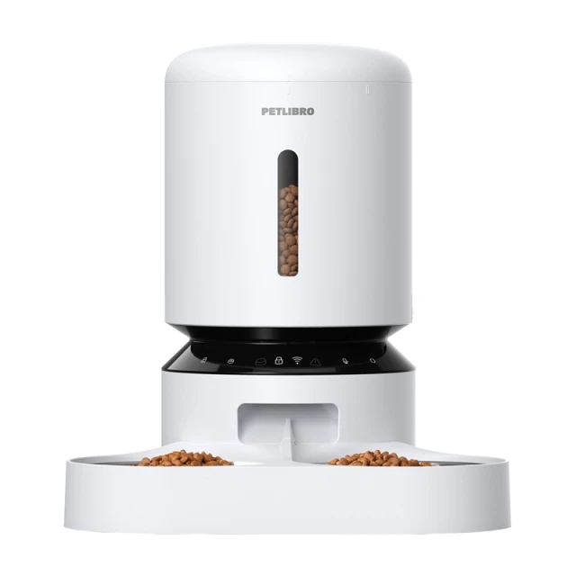 Дозатор корму PETLIBRO Granary 5л WiFi подвійна миска White (PL-AF103-36W)