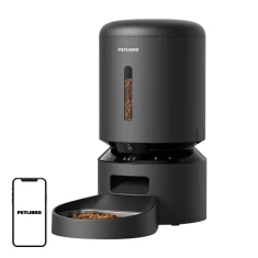 Автоматична годівниця для тварин Petlibro Granary 5л з камерою Чорна (PL-AF203-34B)