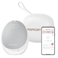 Молоковідсмоктувач бездротовий Momcozy M9 одинарний комплект Gray (0762765368268)