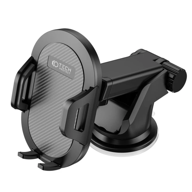 Автотримач Tech-Protect V1 Universal Windshield Dashboard Car Mount Black (795787710500)