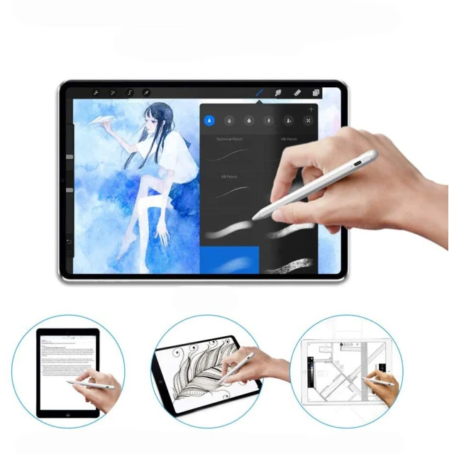 Стилус Tech-Protect Digital для iPad White (0795787711408)