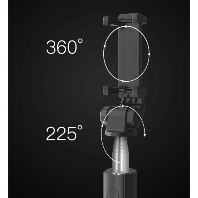 Універсальний штатив Tech-Protect L01S Wireless Selfie Stick Tripod Black (795787711484)