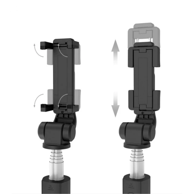 Універсальний штатив Tech-Protect L01S Wireless Selfie Stick Tripod Black (795787711484)