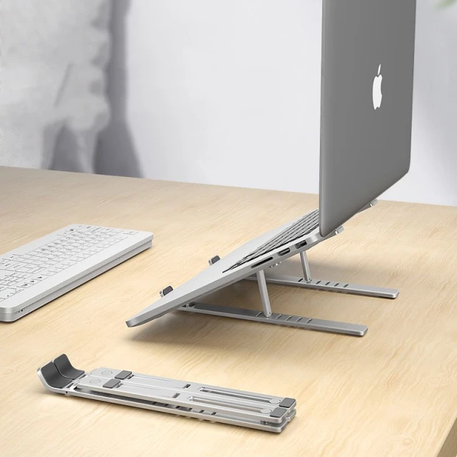 Підставка для ноутбука Tech-Protect Alustand Dark Grey (795787712559)