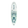 Дошка для плавання SUP FunWater Tiki SUPFW05D 3.2м Green (0810098388023)