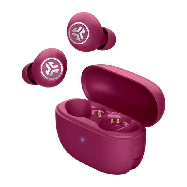 Навушники бездротові TWS Jlab Go Pop ANC Magenta (IEUEBGOANCRFUC124)