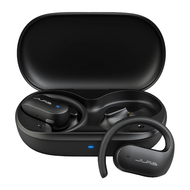 Навушники TWS Jlab Jbuds Open Sport 2 Black (IEUEBJBOPSPRTRBLK82)