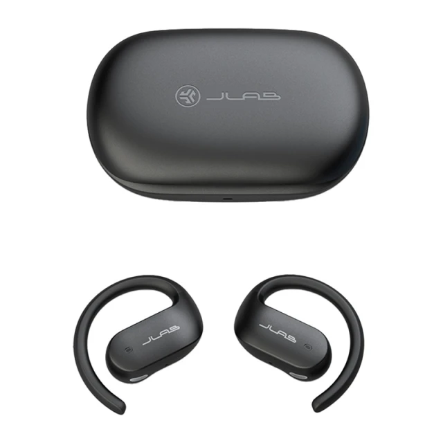 Навушники TWS Jlab Jbuds Open Sport 2 Black (IEUEBJBOPSPRTRBLK82)