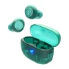 Навушники безпровідні TWS Jlab Go Pop ANC Green Transparent (IEUEBGOANCRTRATEL124)
