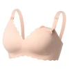 Бюстгальтер для годування Momcozy YN46 Floral Support безшовний розмір S Beige (0810123507467)