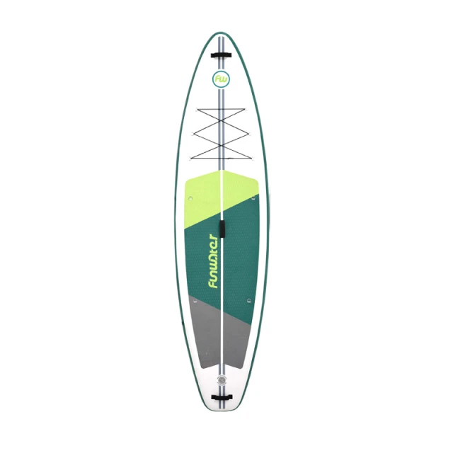 Доска для плавания SUP FunWater SUPFW69A 3,35м White/Green