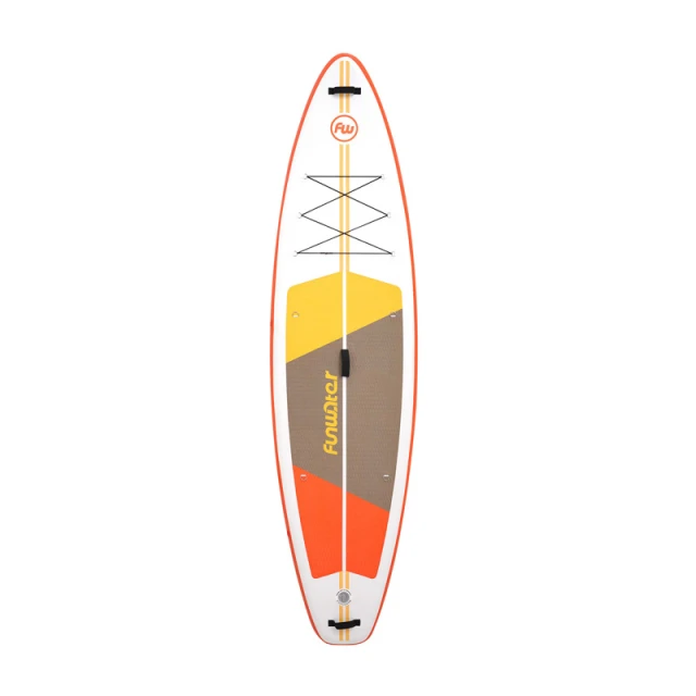 Доска для серфинга SUP FunWater SUPFW69B 3.35м Orange-White (0810143167900)