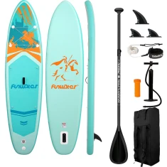 Дошка для плавання SUP FunWater SUPFW70A 3,5м Turquoise (0810143167924)