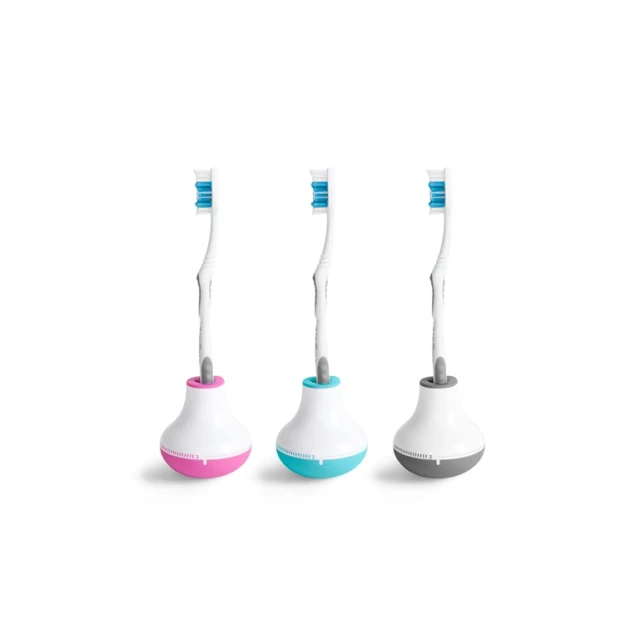 Таймер чистки зубов Quirky Bobble Brush с держателем Blue (PBBT1-XBEU)