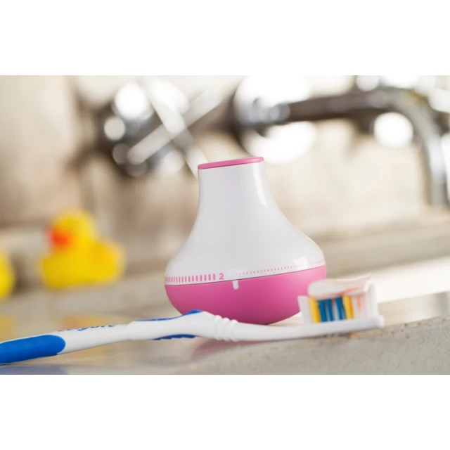 Таймер чистки зубов Quirky Bobble Brush с держателем Blue (PBBT1-XBEU)