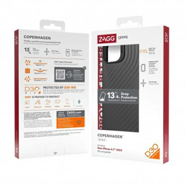Чохол Gear4 Copenhagen для iPhone 14 Plus Black (51542)