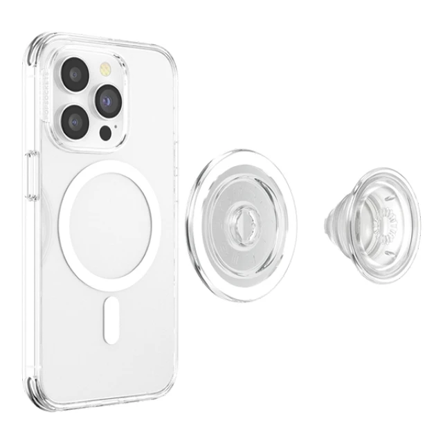 Держатель Popsockets PopGrip MagSafe 2 Transparent (806827)