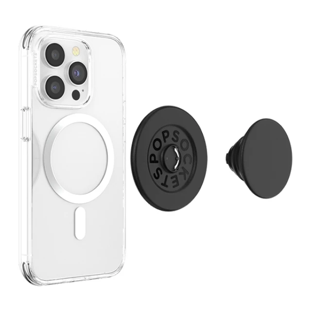 Держатель Popsockets PopGrip для телефона Black (806828)