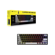 Клавіатура Corsair CLIPPER PRO MINI 60 ігрова MGX Core Black (0840440417156)