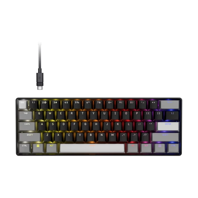 Клавіатура Corsair CLIPPER PRO MINI 60 ігрова MGX Core Black (0840440417156)