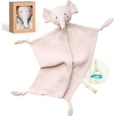 М'яка іграшка Слон для немовлят Momcozy Pink (0840506412521)