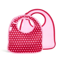Нагрудники дитячі Built Mess Mate 2 шт. Baby Pink Mini Dots (BBY-MMBB-BMD)