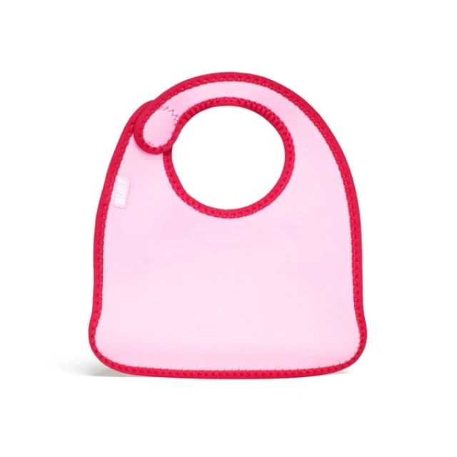 Нагрудники дитячі Built Mess Mate 2 шт. Baby Pink Mini Dots (BBY-MMBB-BMD)