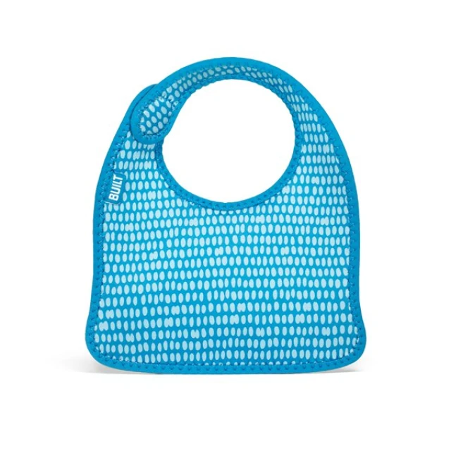 Слинявчик дитячий Built Mess Mate 2 шт. Dribble Dots Blue (BBY-MMBB-DRB)