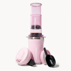 Аеропрес AeroPress Go Plus з термокружкою Pink (085276082691)