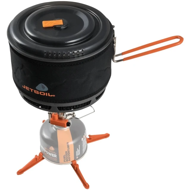 Каструля туристична Jetboil 1.5L Ceramic Cook Pot 1,5 л Carbon (0858941006830)