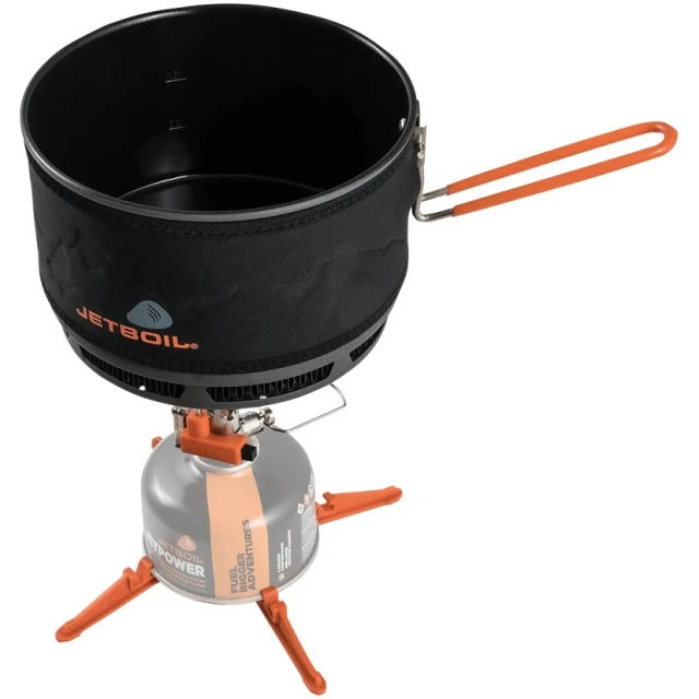 Каструля туристична Jetboil 1.5L Ceramic Cook Pot 1,5 л Carbon (0858941006830)