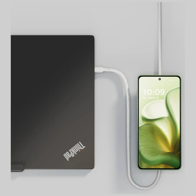 Бездротовий зарядний пристрій Zens Pro 2 Qi2 15W USB-C/USB-C White (ZECC05W/00)