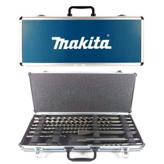 Набір свердел і зубил Makita SDS Plus 10 шт (D-42385)