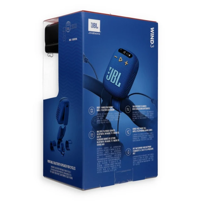 Колонка бездротова JBL Wind 3 Blue (1200130002724)