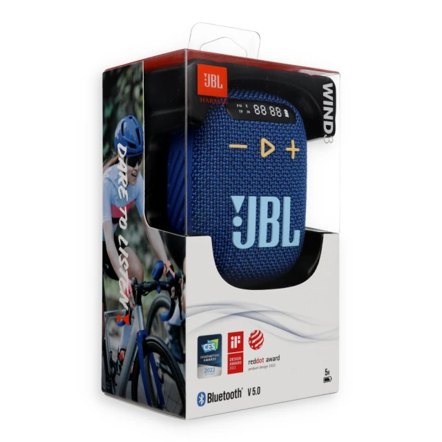 Колонка бездротова JBL Wind 3 Blue (1200130002724)