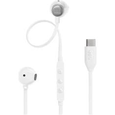 Навушники дротові вакуумні JBL USB C 305C White (1200130013904)