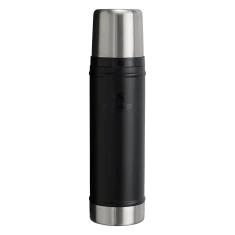 Термос Stanley Classic 0,6 л нержавіюча сталь Black (1200185004612)