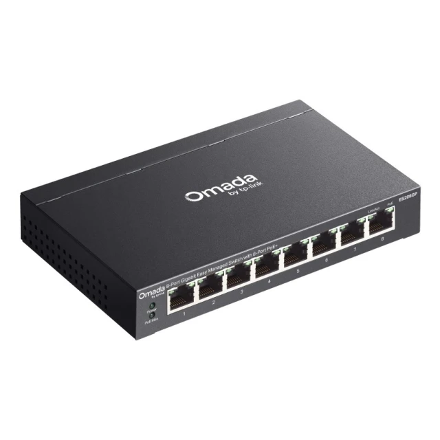 Комутатор TP-Link Omada ES208GP Easy Managed (1210002609708)