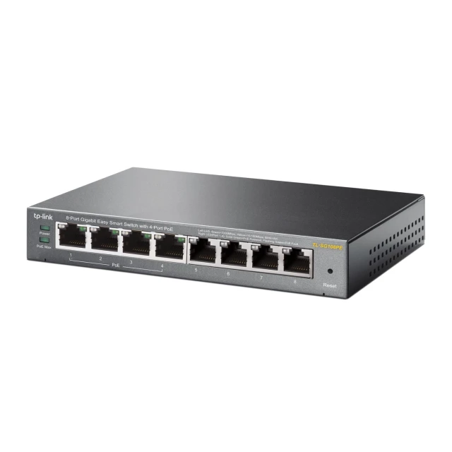 Мережевий комутатор TP-Link TL-SG108PE 8 портів 10/100/1000 Mbps (1210002616942)