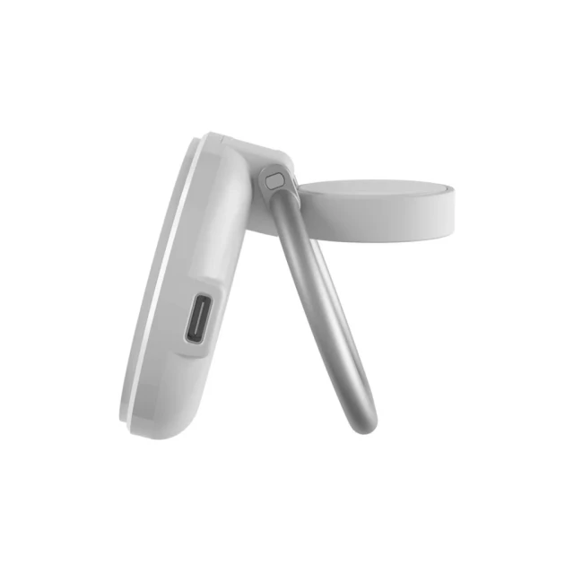 Бездротовий зарядний пристрій Hyper HyperJuice Qi2 2 в 1 White (1220000630062)