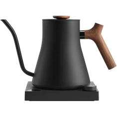 Електрочайник з гусячою шийкою Fellow Stagg EKG Pro Matte Black з дерев'яною ручкою (1230000201384)
