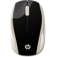Мышь HP 200 Silk Gold беспроводная Black Gold (191628416431)