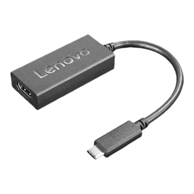 Відеоадаптер Lenovo USB-C – HDMI 2.0b 0,24 м Black (192940376274)