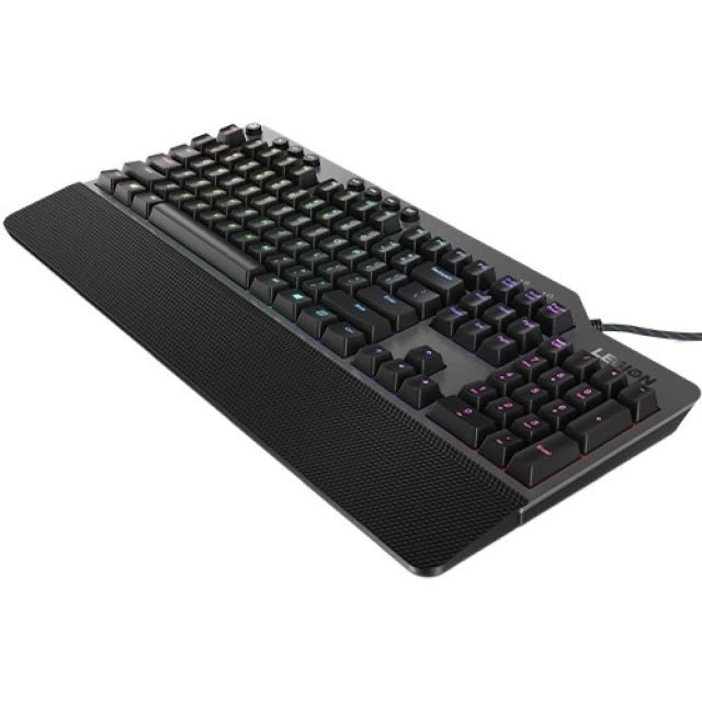 Клавіатура Lenovo Legion K500 RGB ігрова механічна дротова US розкладка Iron Grey (193268293847)