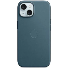 Чохол Apple FineWoven Case для iPhone 15 Plus Blue (MT4D3ZM/A)