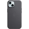 Чехол Apple FineWoven Case для iPhone 15 Plus Black (MT423ZM/A)