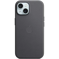 Чохол Apple FineWoven Case для iPhone 15 Plus Black (MT423ZM/A)