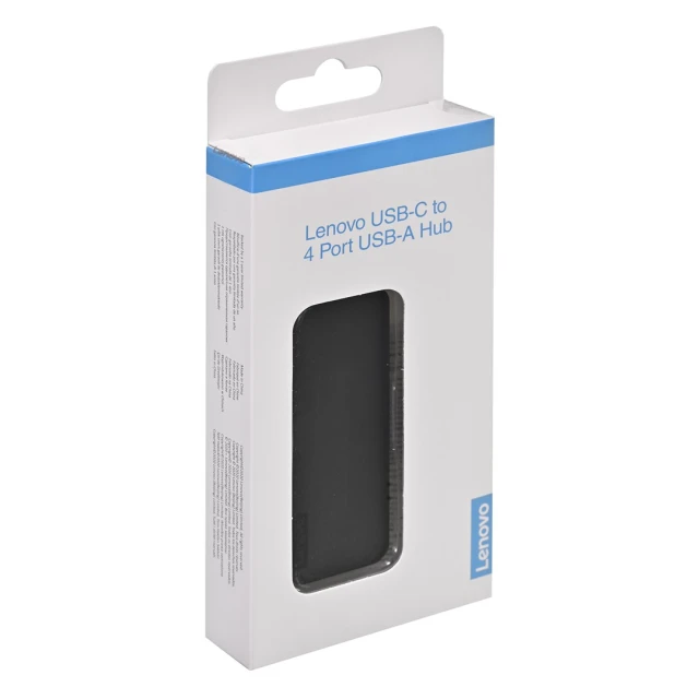 USB-хаб Lenovo USB-C – 4x USB-A (0194632496963)